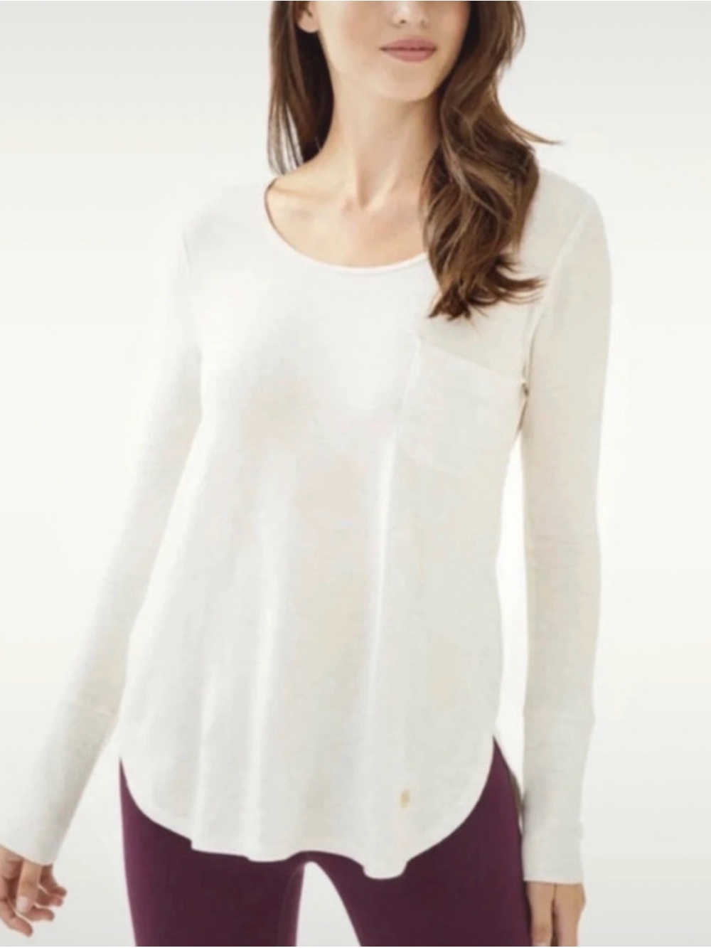 Lilly Pulitzer Kerah Luxletic Soft Modal lounge oatmeal off white heather XL